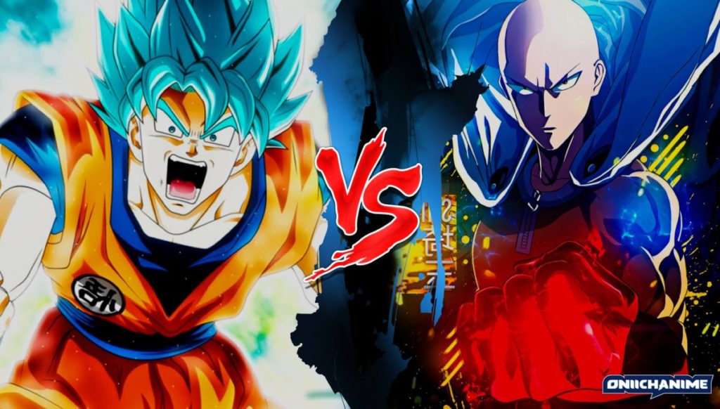 Goku vs Saitama (Dragon Ball Super y One Punch Man)