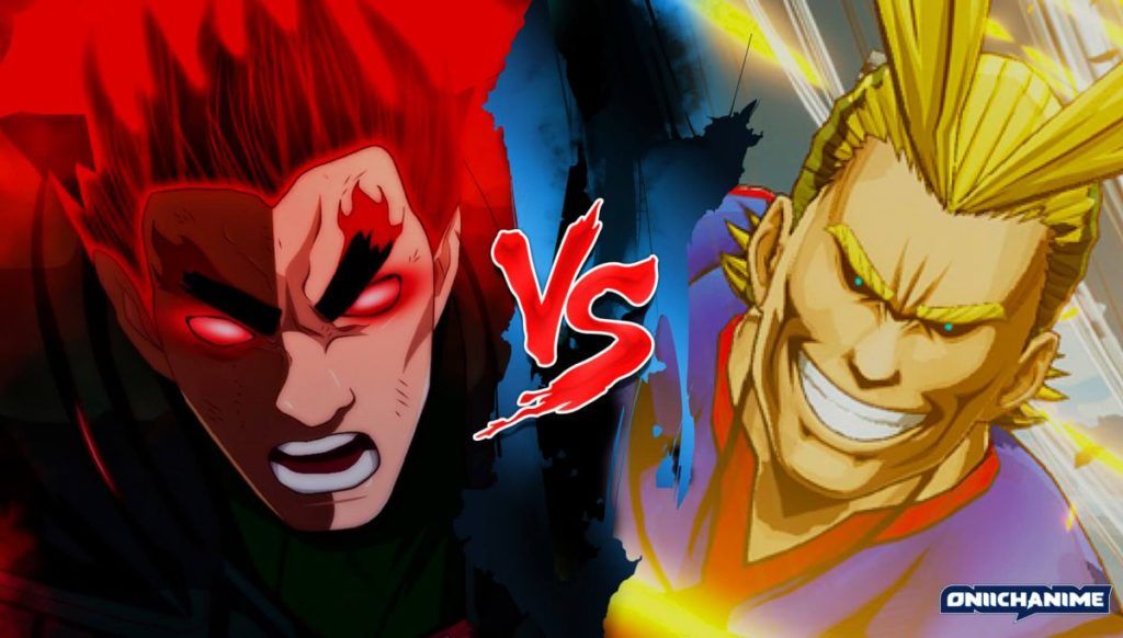 Gai Sensei vs All Might (Naruto Shippuden y Boku no Hero Academia)