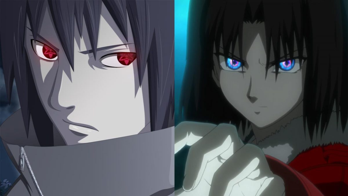 Sasuke Uchicha contra Shiki Ryougi (Naruto: Shippuden y Kara no Kyoukai 1: Fukan Fuukei)