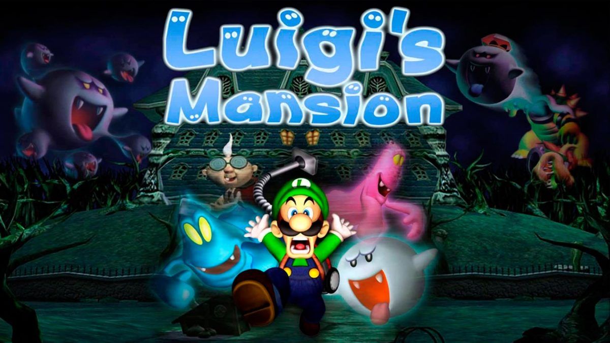 Los mejores videojuegos de fantasmas (Luigi's Mansion)