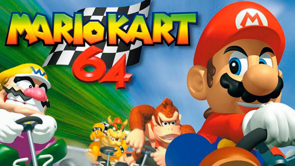 Los mejores videojuegos de carreras (Mario Kart 64)