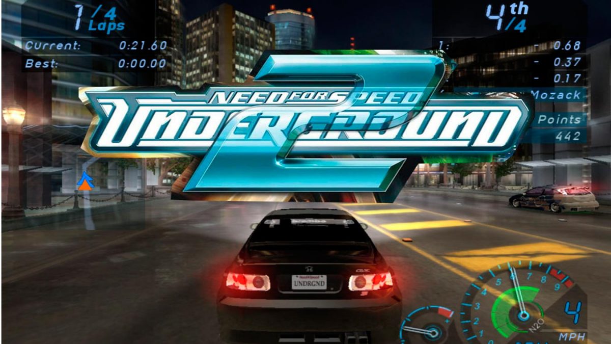 Los mejores videojuegos de carreras (Need for Speed Underground 2)